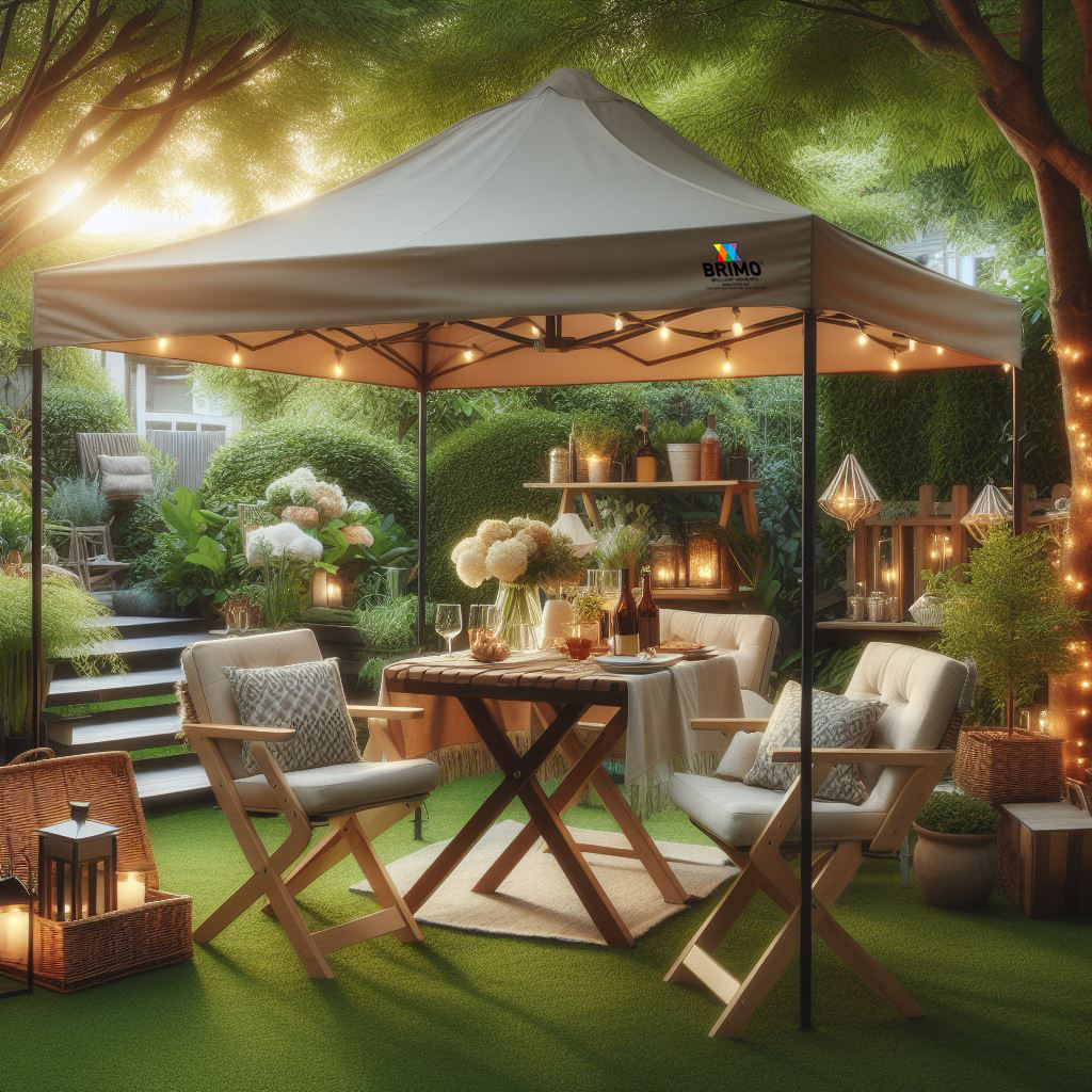 Pavilion de grădină polivalent